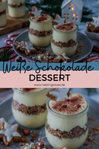 Himmlisch Leckeres Weihnachtsdessert Wei E Schokolade Mascarpone