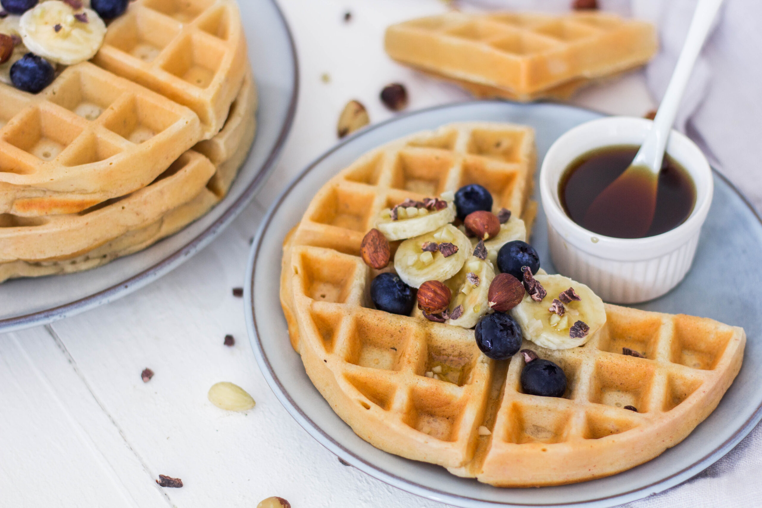 Bananenwaffeln Ohne Zucker Schnell Einfach Lieblingszwei De