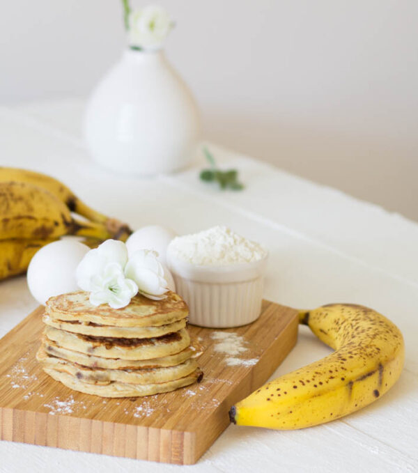 Bananen Pfannkuchen - ohne Zucker ⋆ Backen