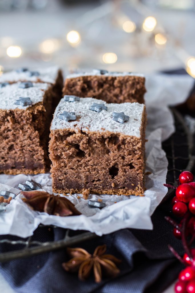 Lebkuchen Schnitten ohne Zucker - perfekt für Kinder ⋆ Lieblingszwei ...