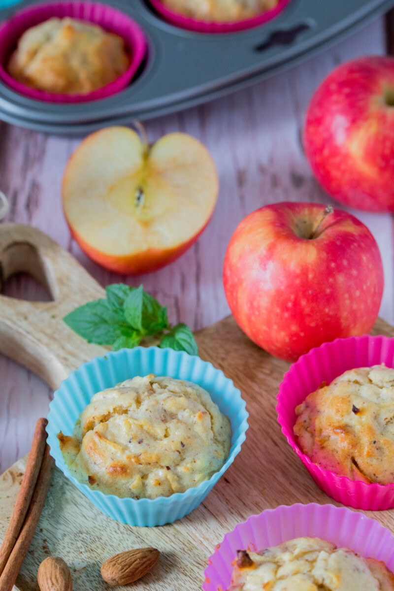 Apfel Nuss Muffins Lieblingszwei Foodblog