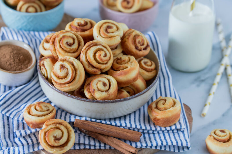 Mini-Zimtschnecken - Snack Für Kindergeburtstag ⋆