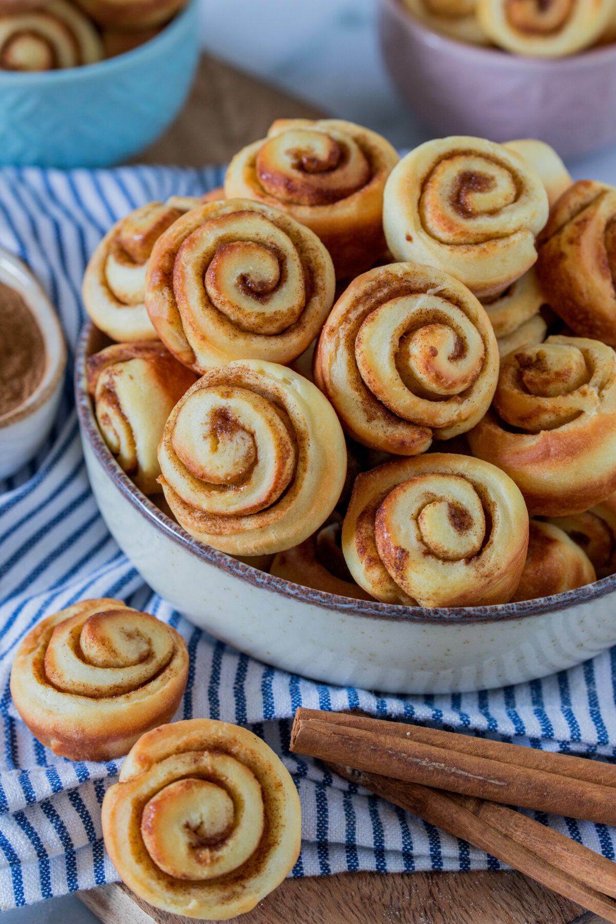 Mini-Zimtschnecken - Snack für Kindergeburtstag ⋆