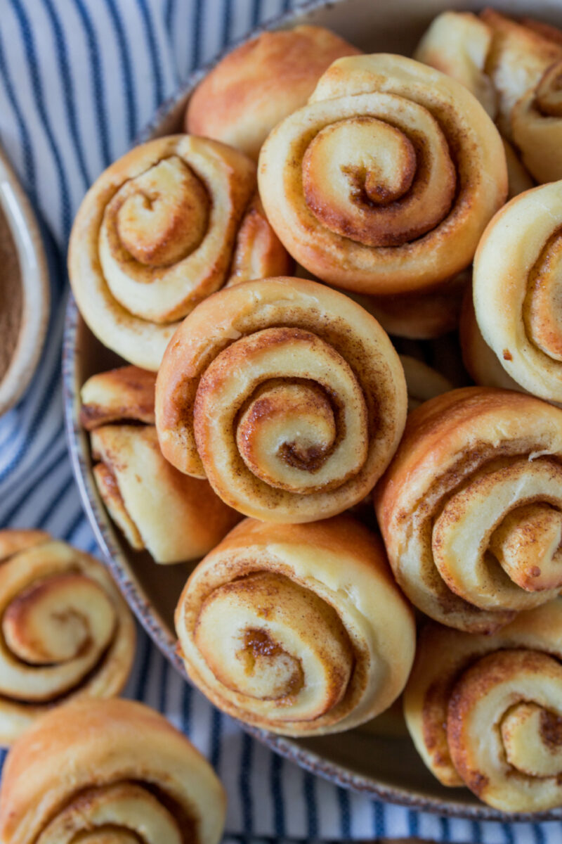 Mini-Zimtschnecken - Snack für Kindergeburtstag ⋆