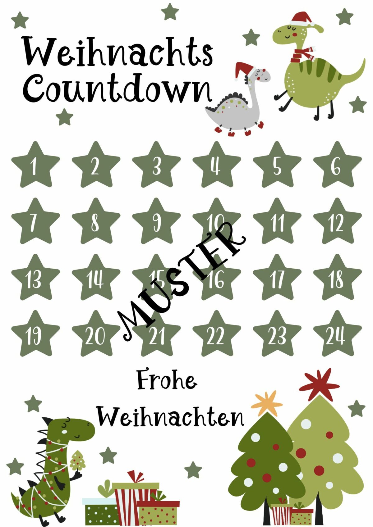 Weihnachts Countdown "Dino" – Bild 2