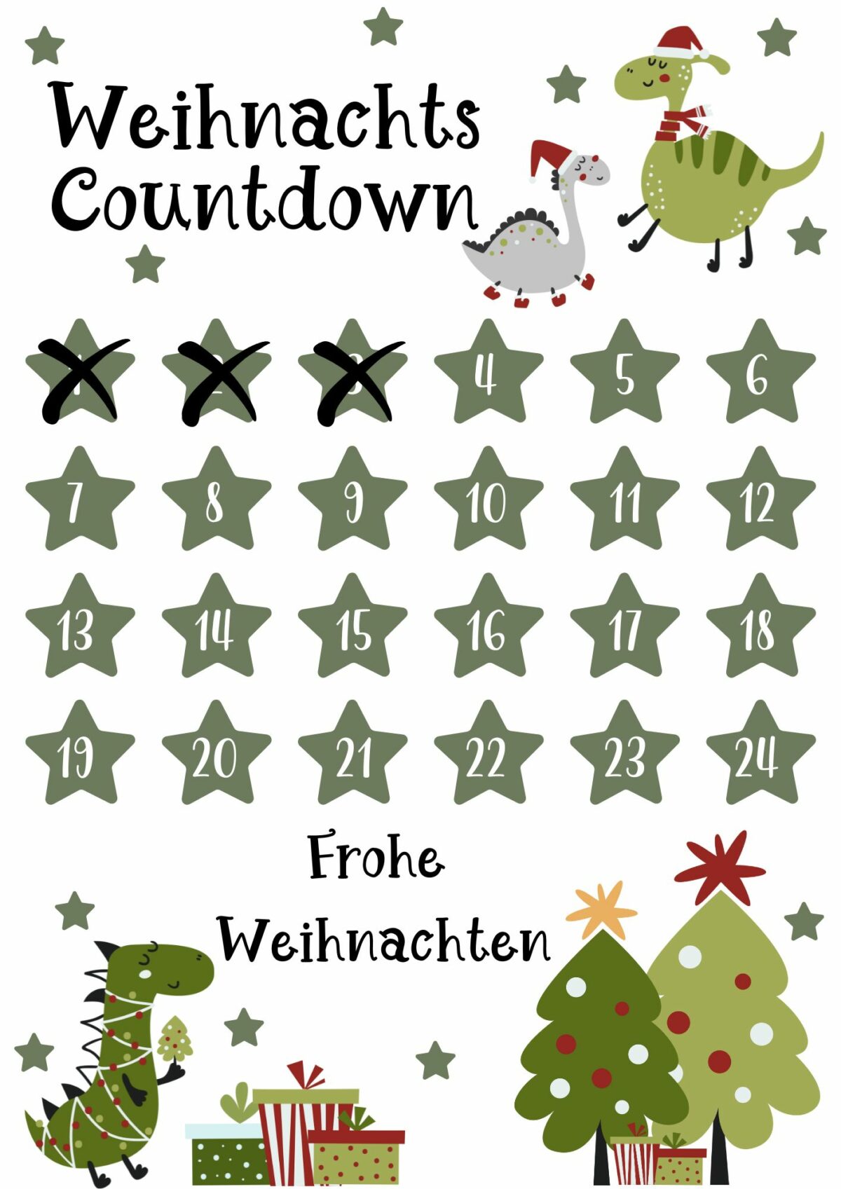 Weihnachts Countdown "Dino" – Bild 3