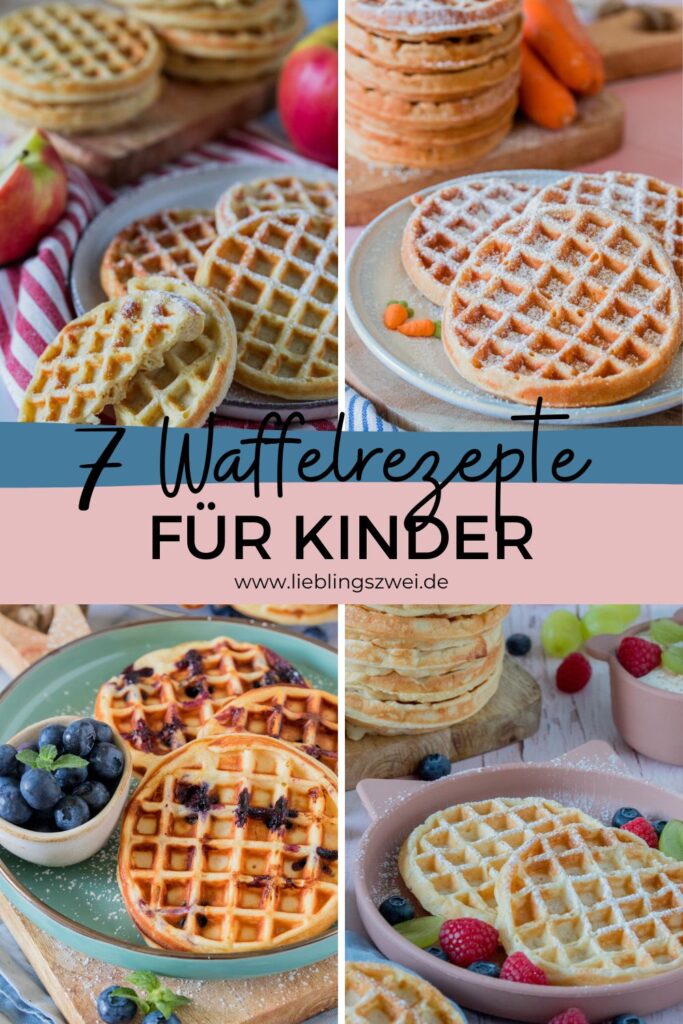 7 Waffelrezepte für Kinder