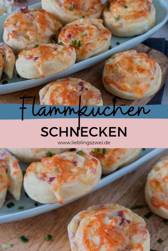 Flammkuchenschnecken